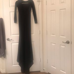 Misguided fish tail in back